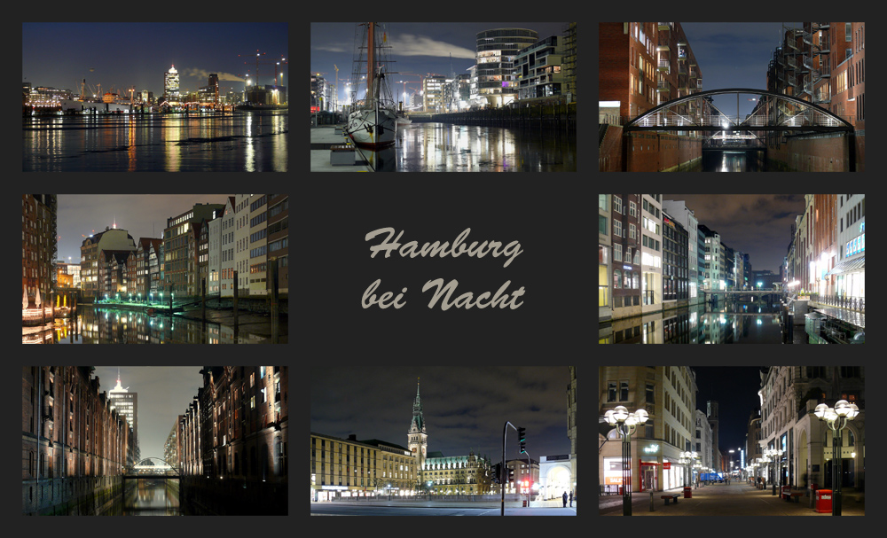 Hamburg bei Nacht