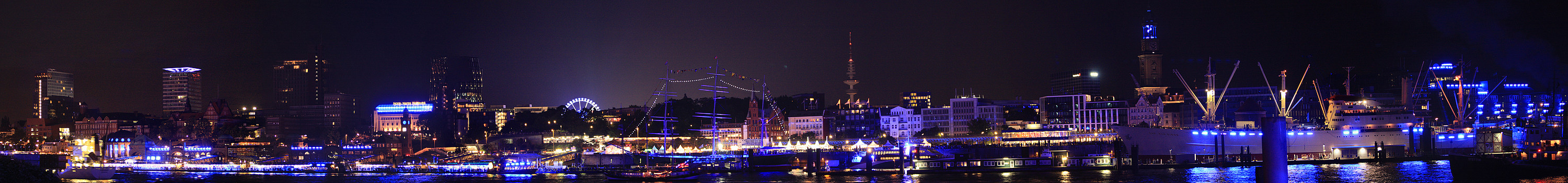 Hamburg bei Nacht