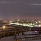 Hamburg bei Nacht.