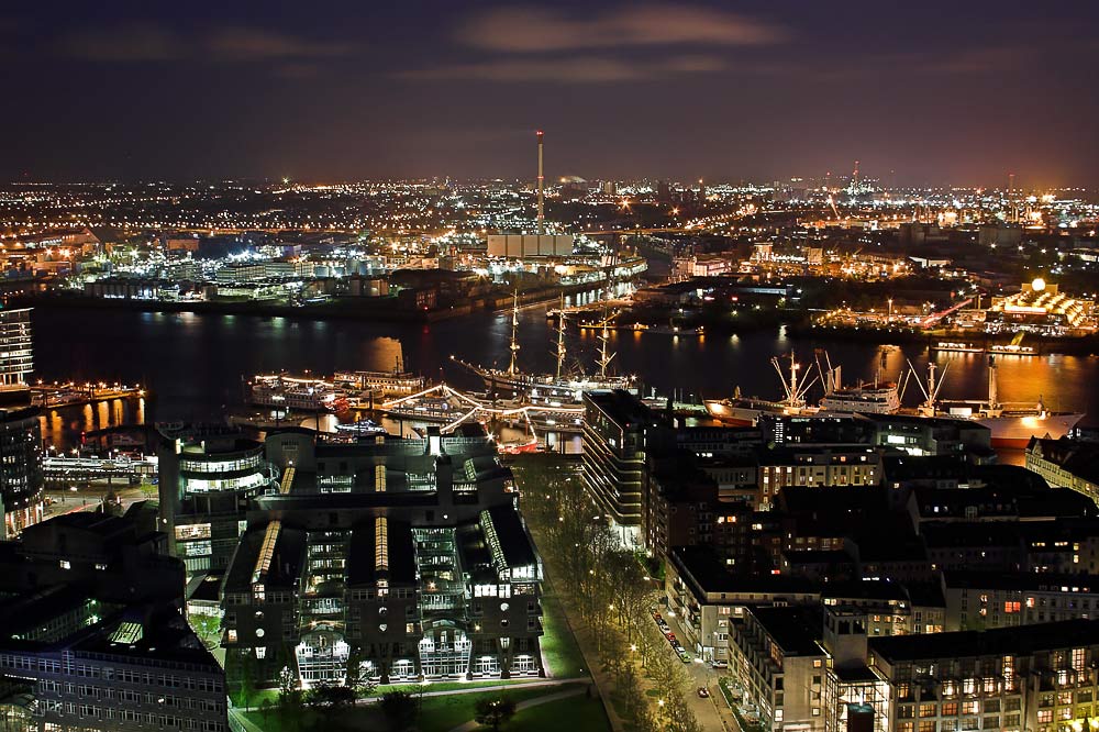 Hamburg bei Nacht...