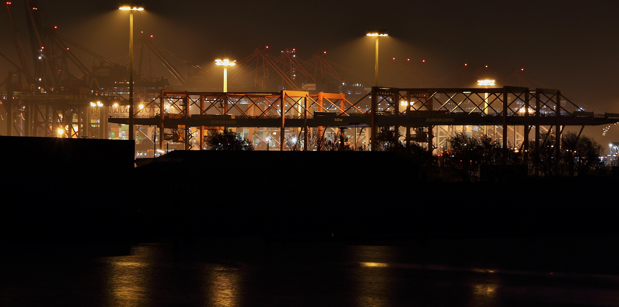 Hamburg bei nacht