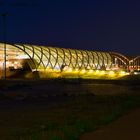 Hamburg bei Nacht - U Bahn Station Elbbrücken