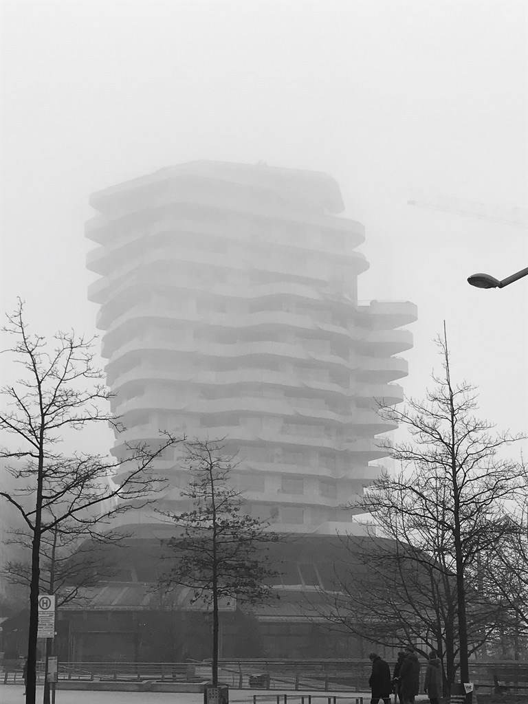 Hamburg bei Nebel