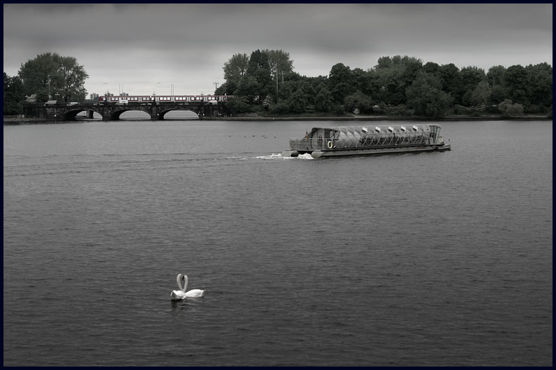 Hamburg bei Regen