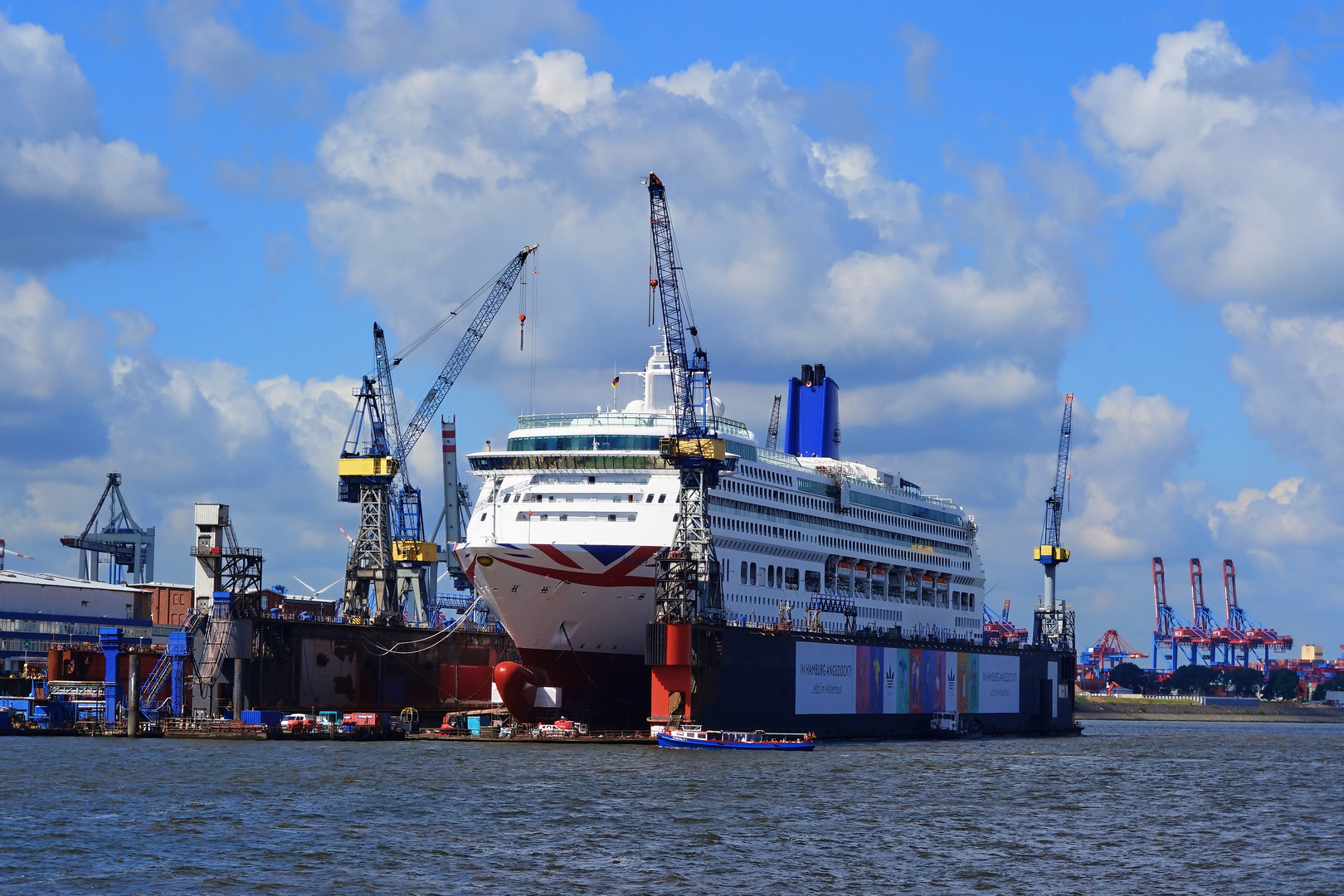 Hamburg bei Sonne 