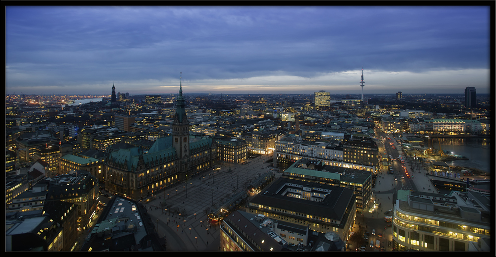 Hamburg, Binnenalster bis Hafen....