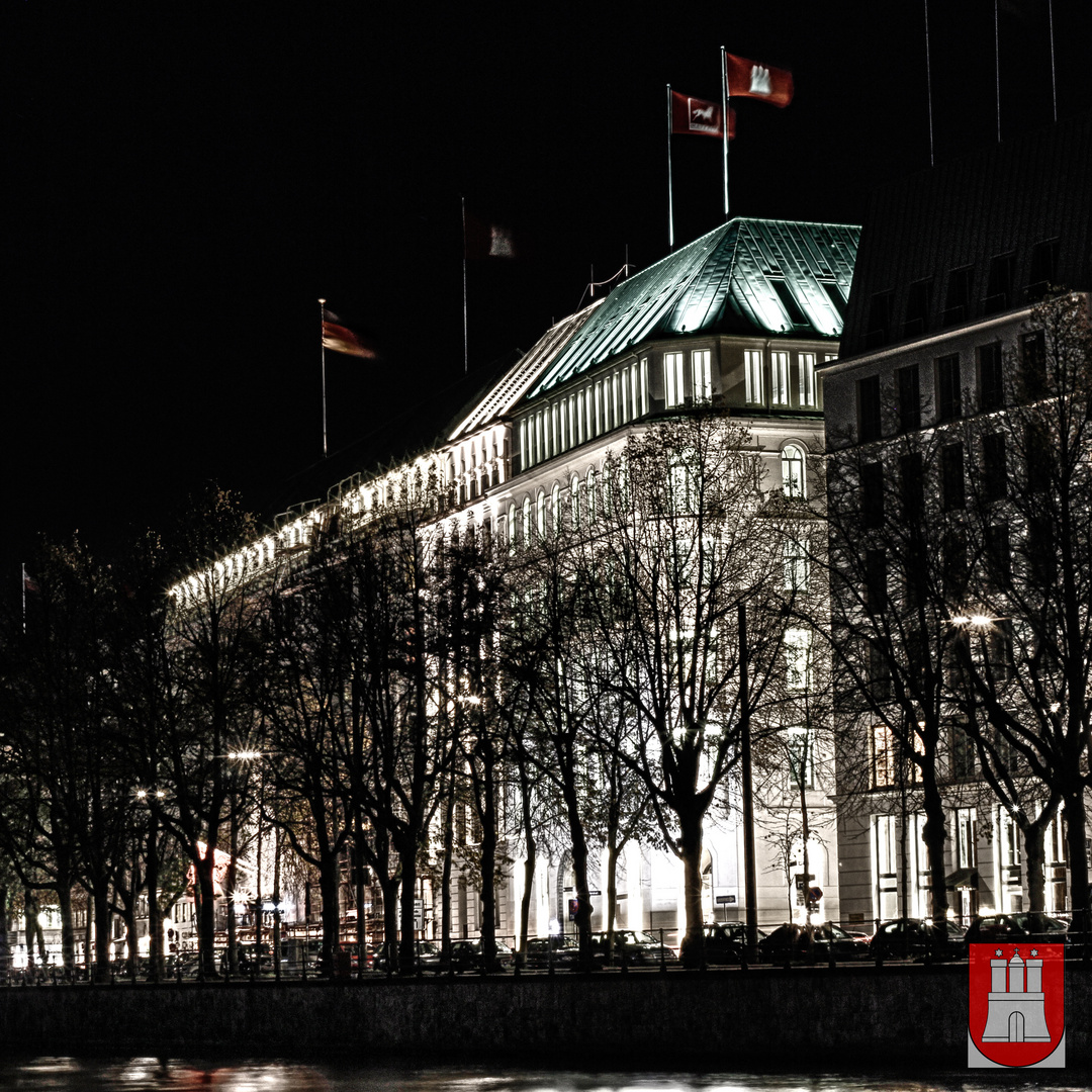 Hamburg Binnenalster Hotel bei NAcht