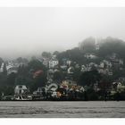 Hamburg Blankenese im Nebel