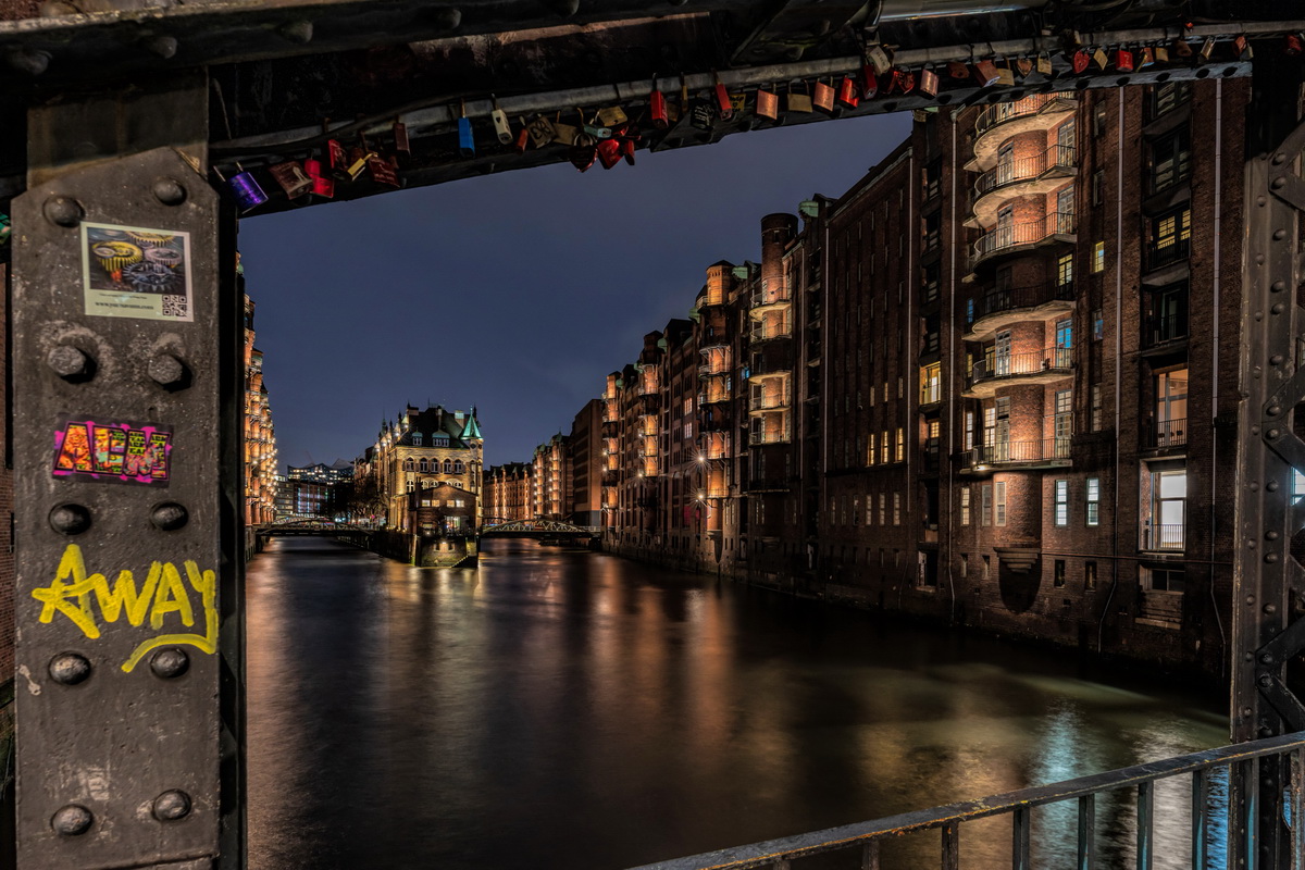 Hamburg blaue Stunde