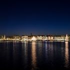 Hamburg - Blick auf den Jungfernstieg