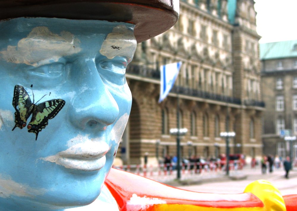 Hamburg - Blick aufs Rathaus