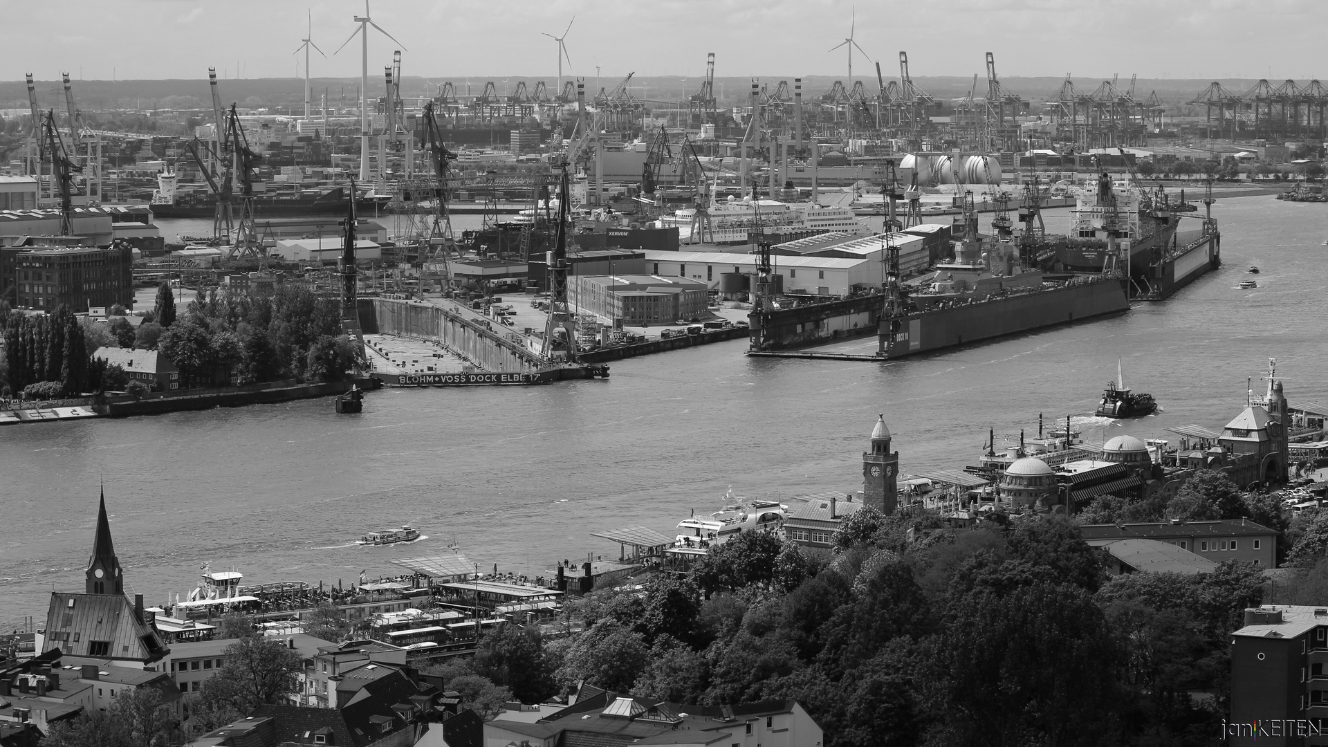 Hamburg: Blick vom Michel (2016)