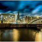 Hamburg, Blick von der Speicherstadt