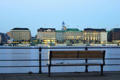 Hamburg blue hour