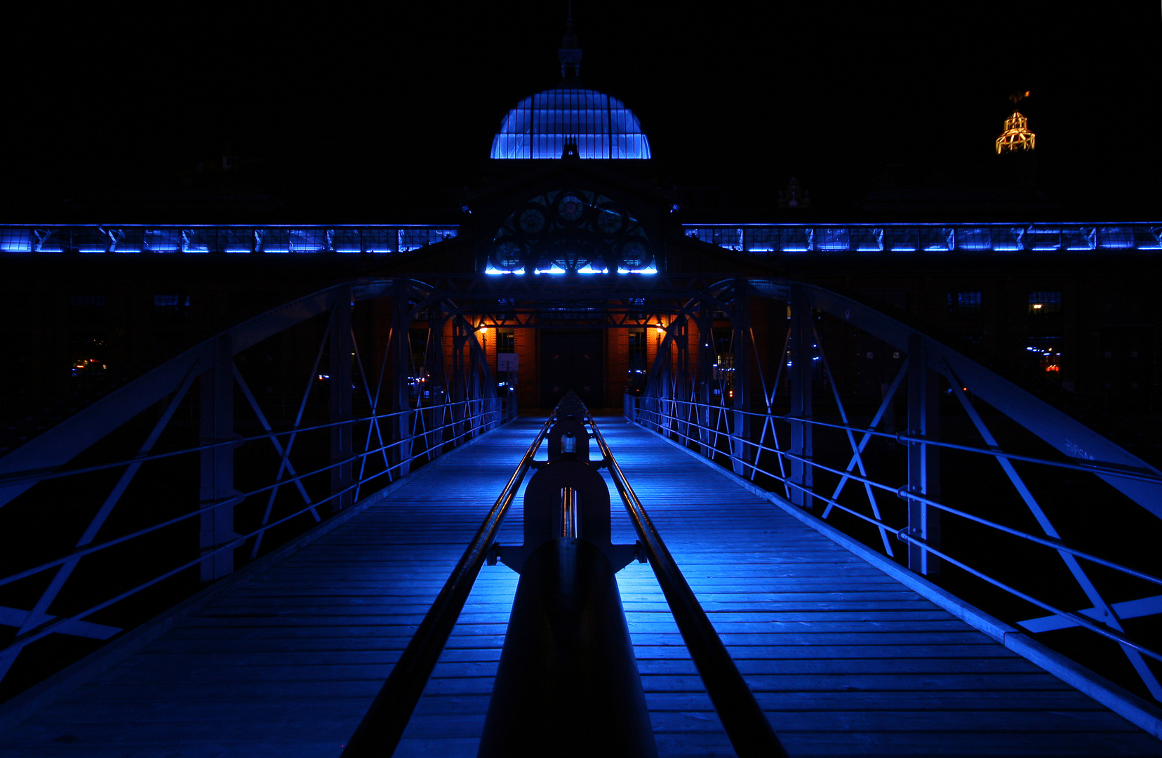 Hamburg Blue Port 2010 Fischauktionshalle