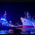 Hamburg Blue Port 2014 - Cap San Diego mit Bugsier 14