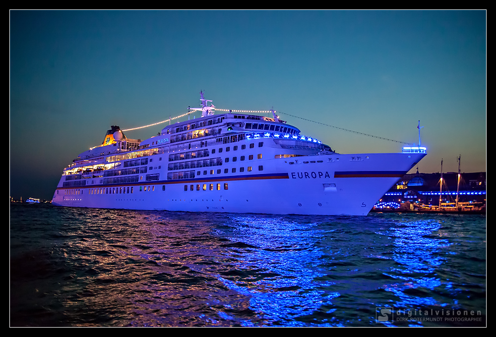 Hamburg Blue Port 2014 - Die Ankunft der MS Europa