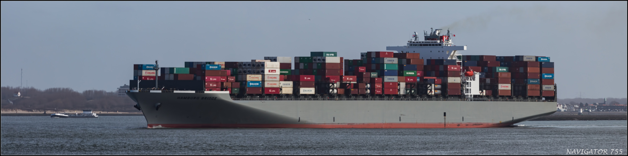 HAMBURG BRIDGE / Container Ship / Rotterdam