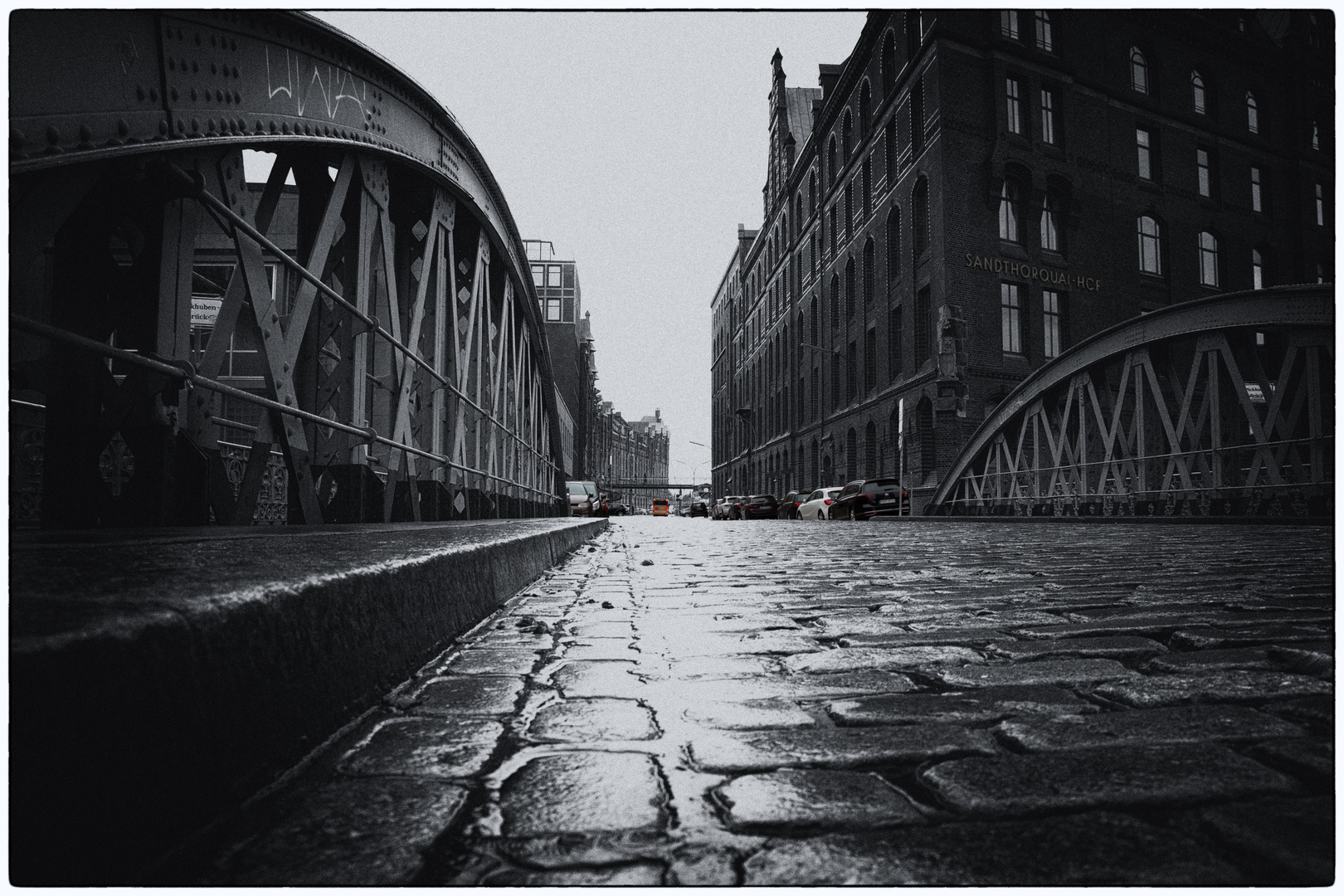 Hamburg Brücke s/w