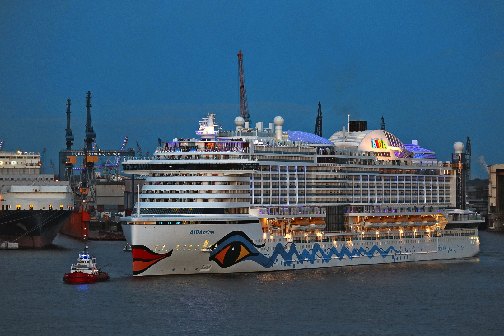 Hamburg - Cruise Days (05) Foto & Bild | wasser, nacht, hamburg Bilder