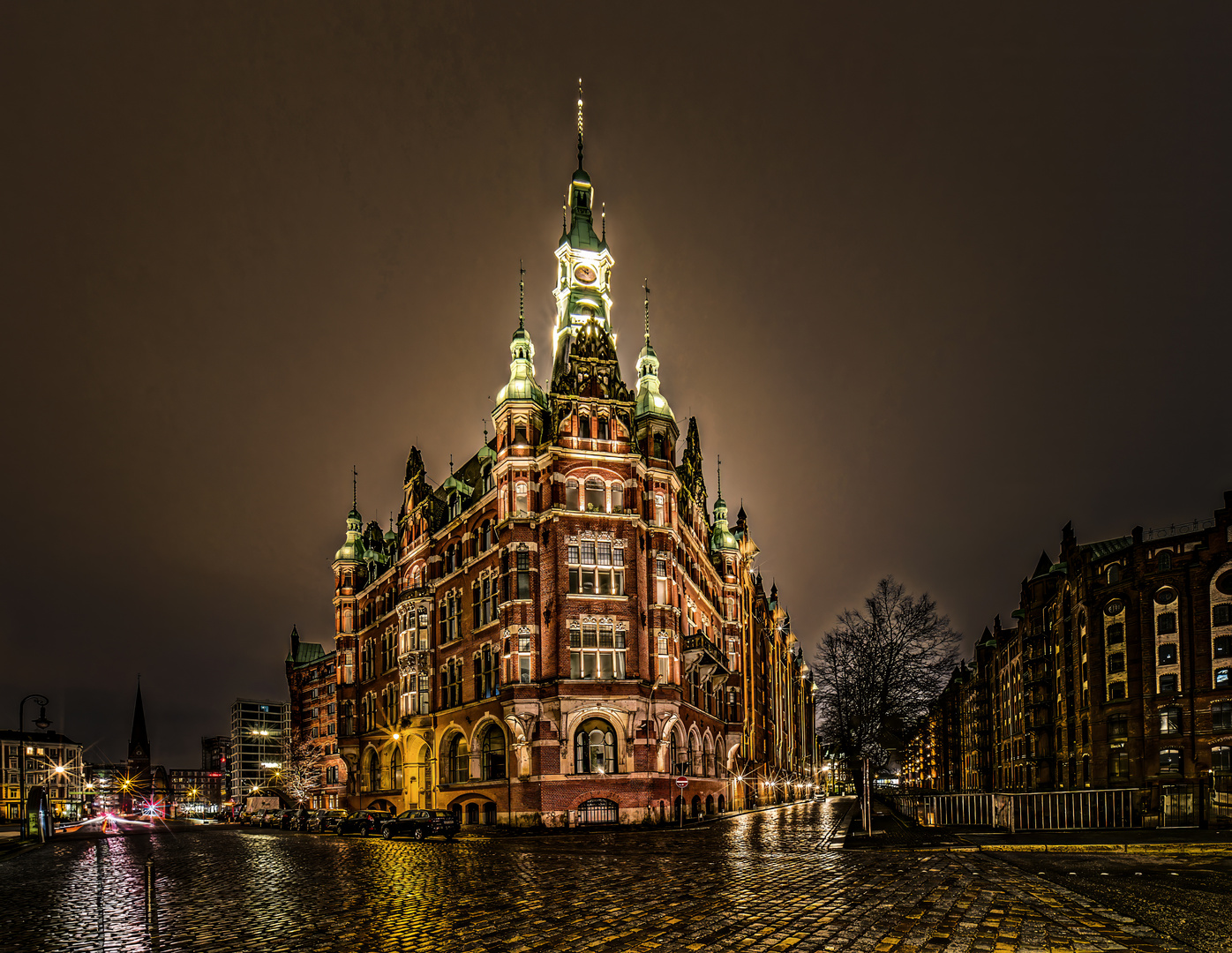 Hamburg "Das Rathaus der Speicherstadt"