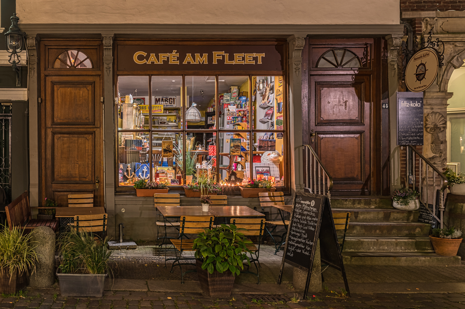 Hamburg Deichstraße - Cafe am Fleet