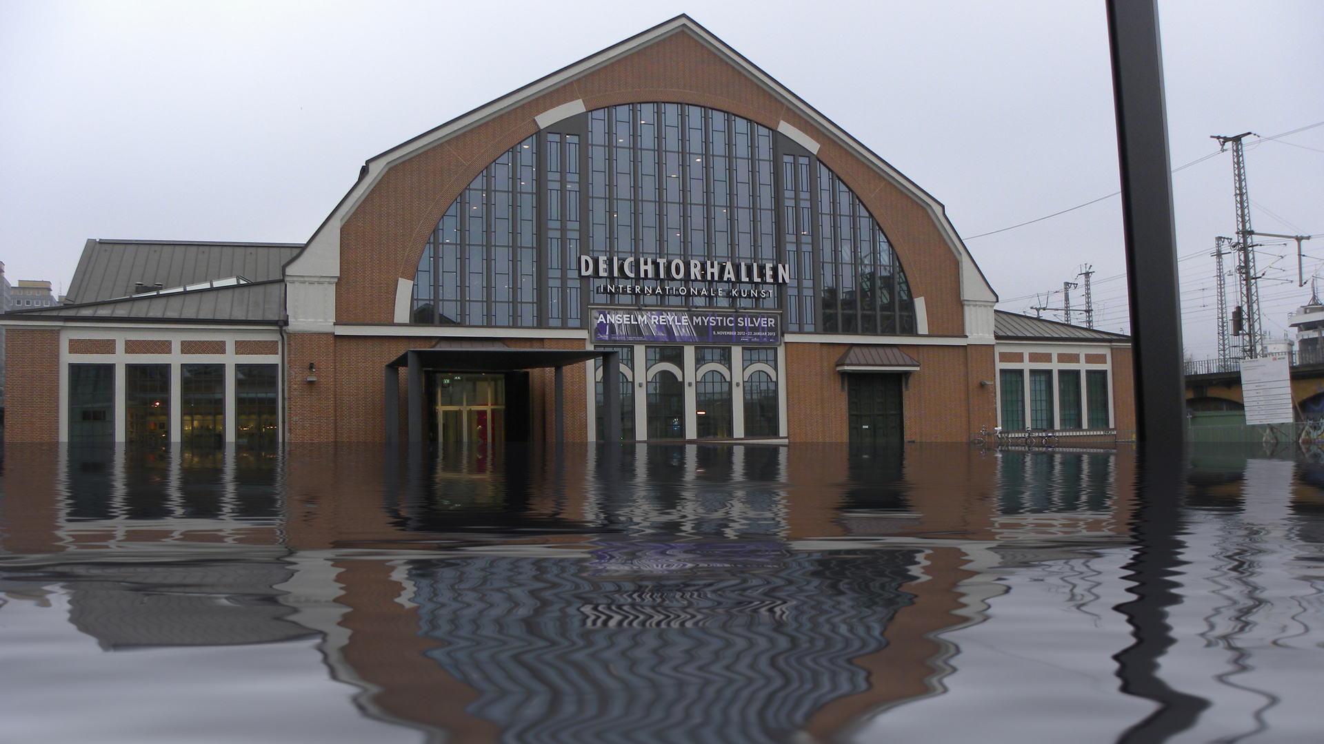 Hamburg Deichtorhallen Hochwasser