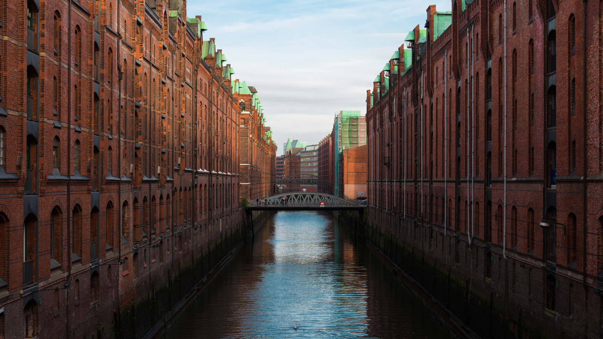 Hamburg, die Speicherstadt