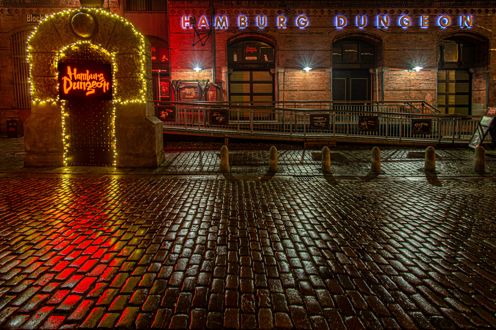 hamburg dungeon Weihnachten