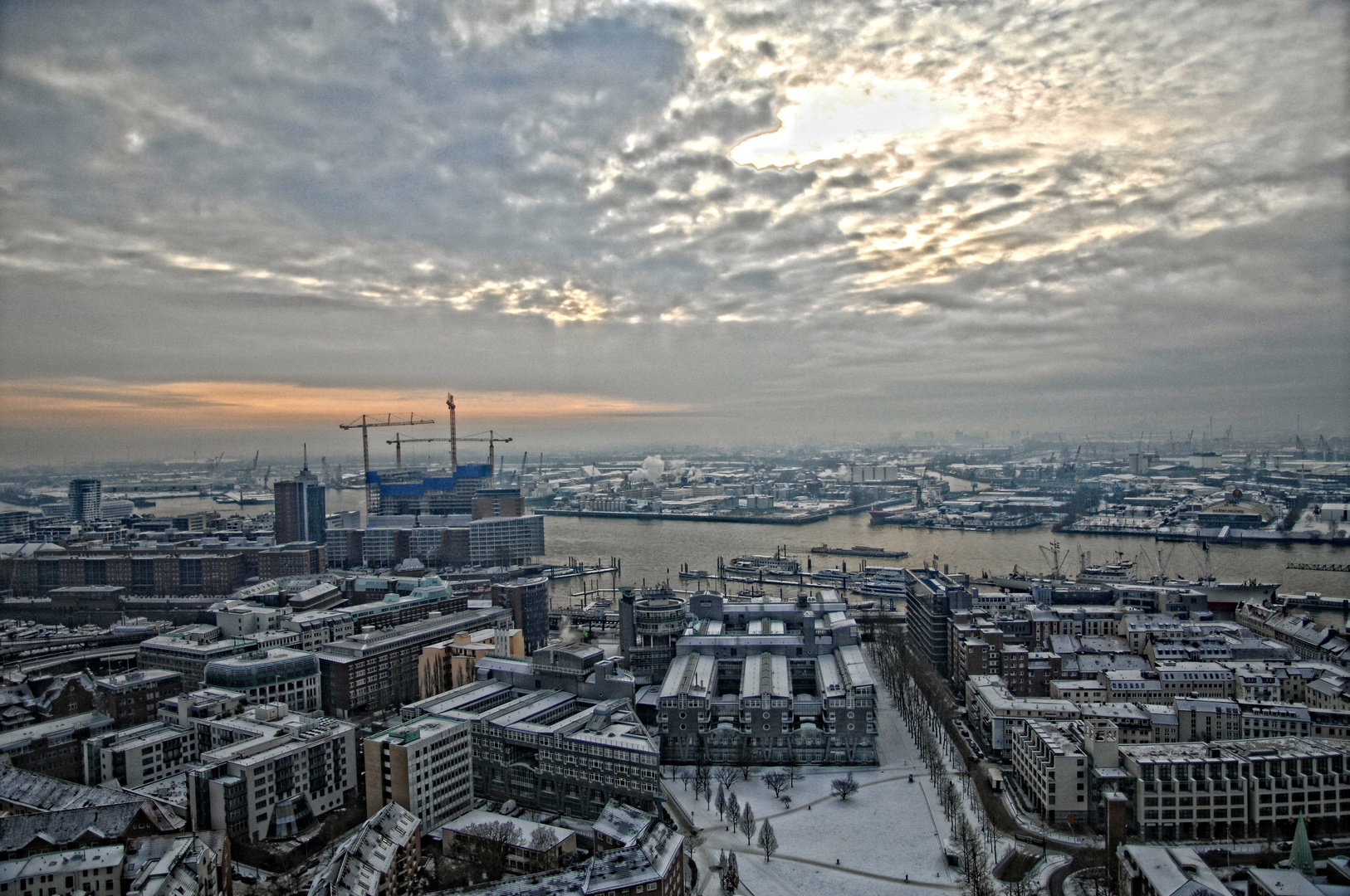 Hamburg Eis Kalt