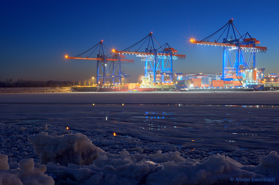 Hamburg eiskalt erwischt