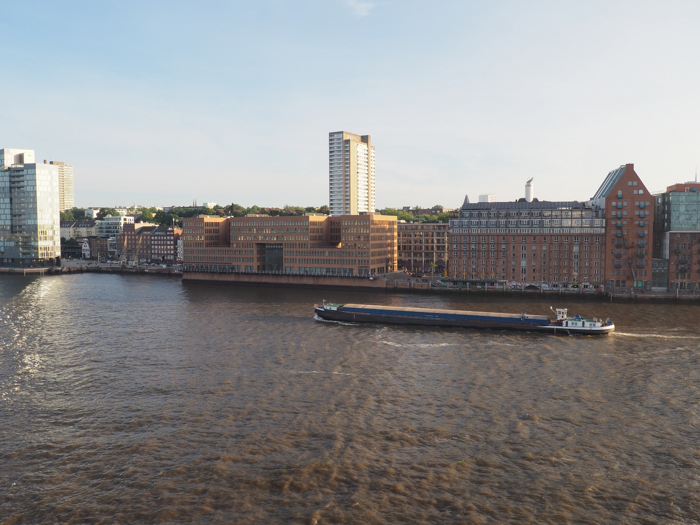 Hamburg Elbe Blick