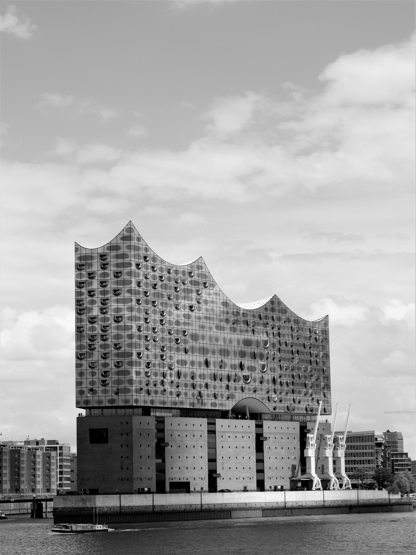 Hamburg - Elbphilharmonie - Elphi s/w