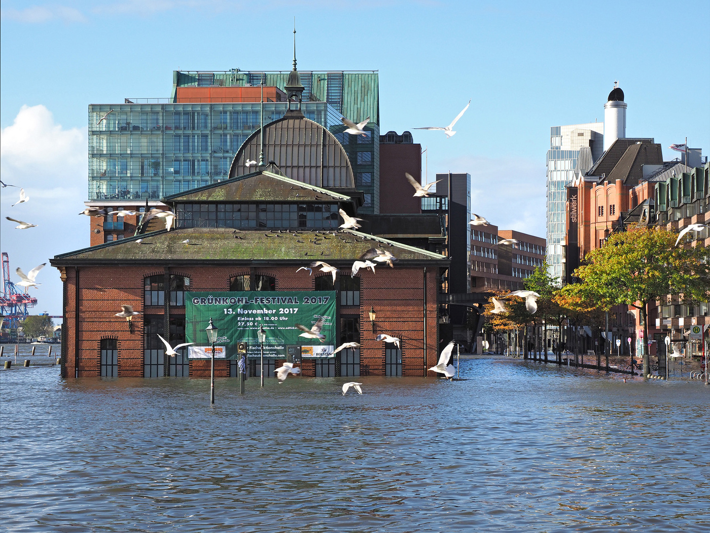 Hamburg Fischmarkt - dem Meer so nah