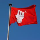 Hamburg Flag proudly waving on Sylt