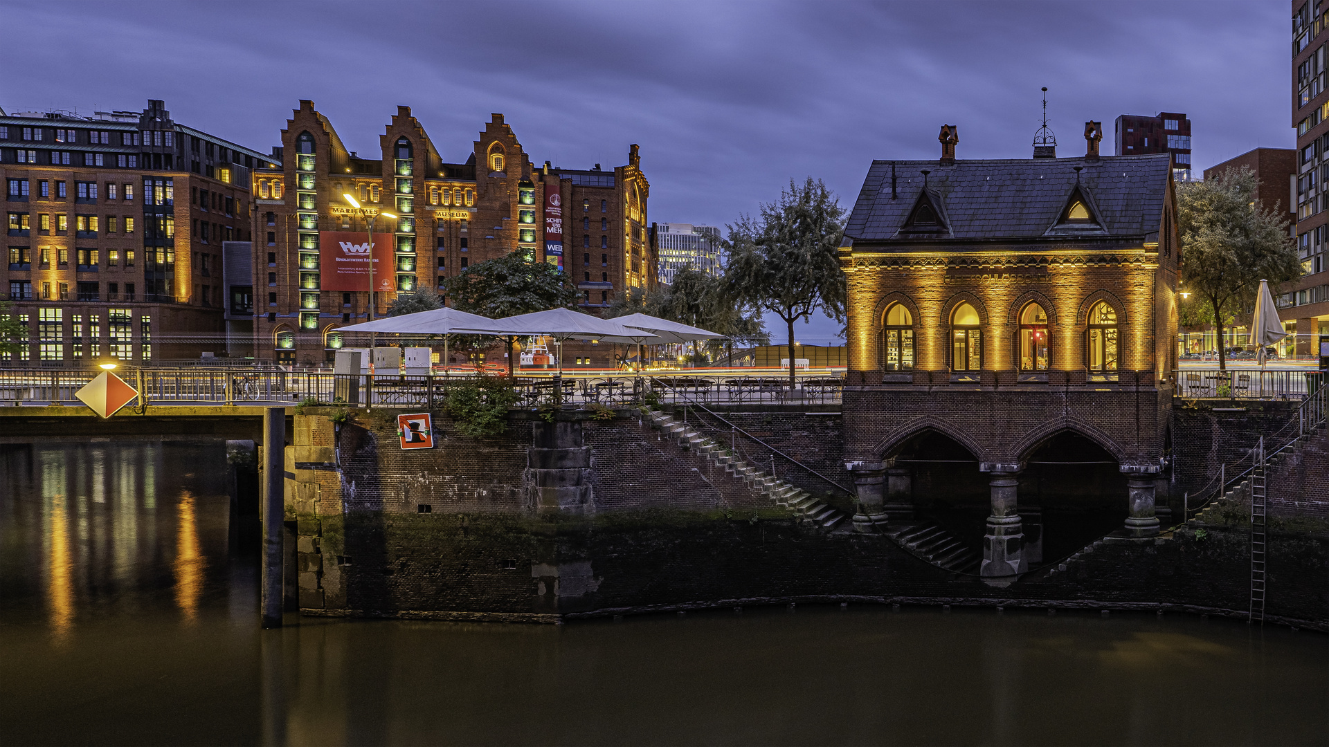 Hamburg. Fleetschlösschen