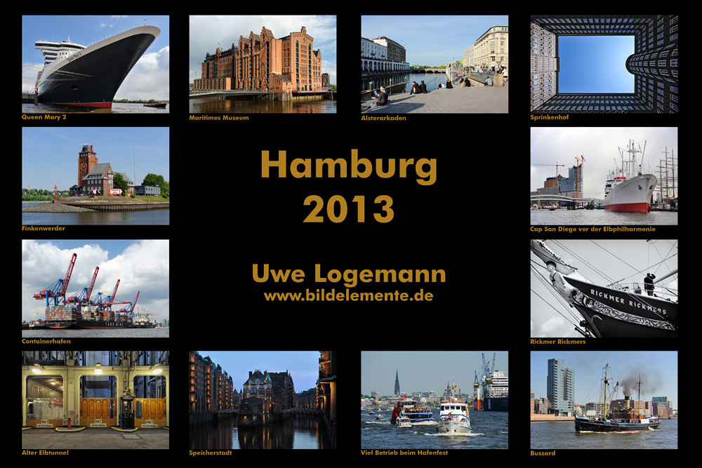 Hamburg - Fotokalender 2013