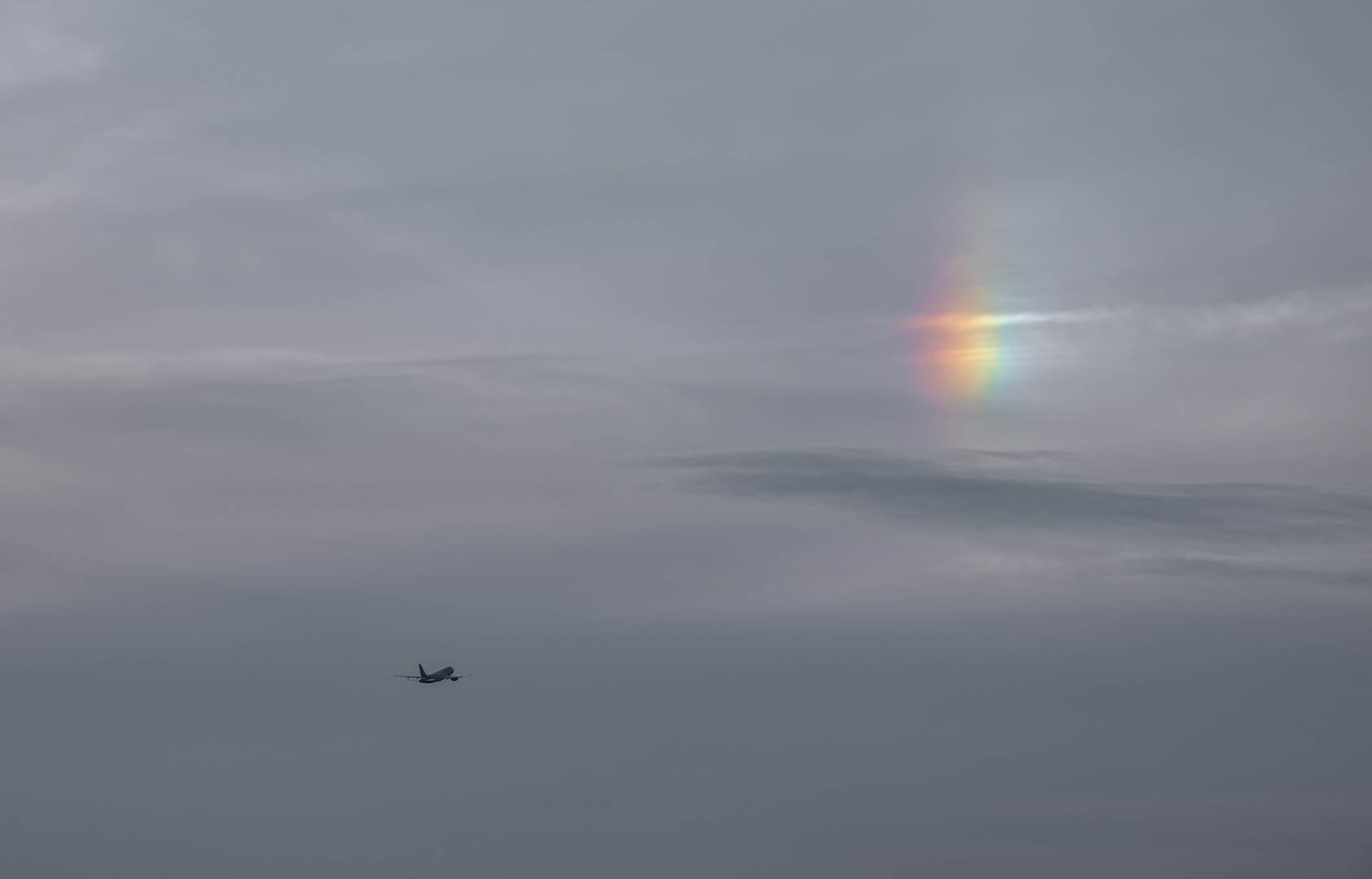 Hamburg-Fuhlsbüttel: Start in den Regenbogen