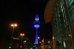 Hamburg Funkturm - Freezers Beleuchtung 3