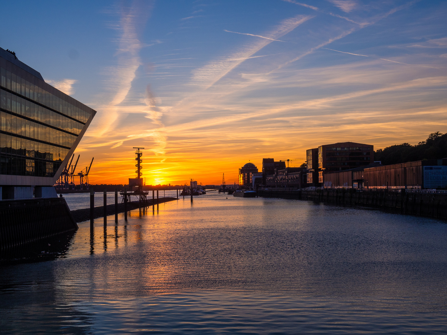 Hamburg Habour Sundown II