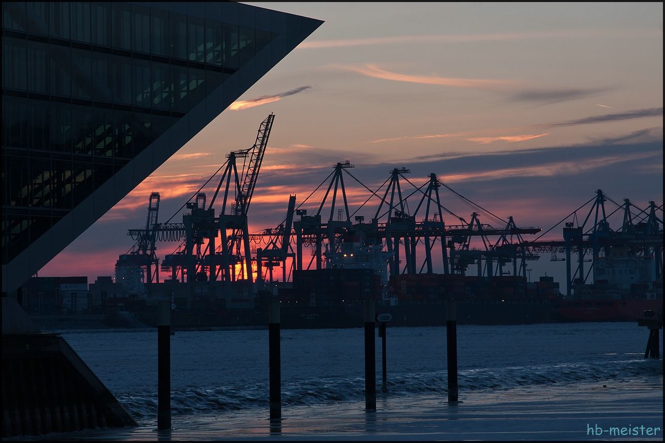 Hamburg Hafen am 05.02.2012