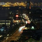 Hamburg Hafen bei Nacht