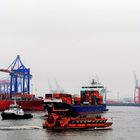Hamburg Hafen bei Oevelgönne