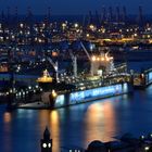 Hamburg Hafen - by Night