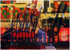 Hamburg-Hafen-Collage
