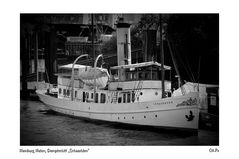 Hamburg Hafen Dampfschiff Schaarhörn