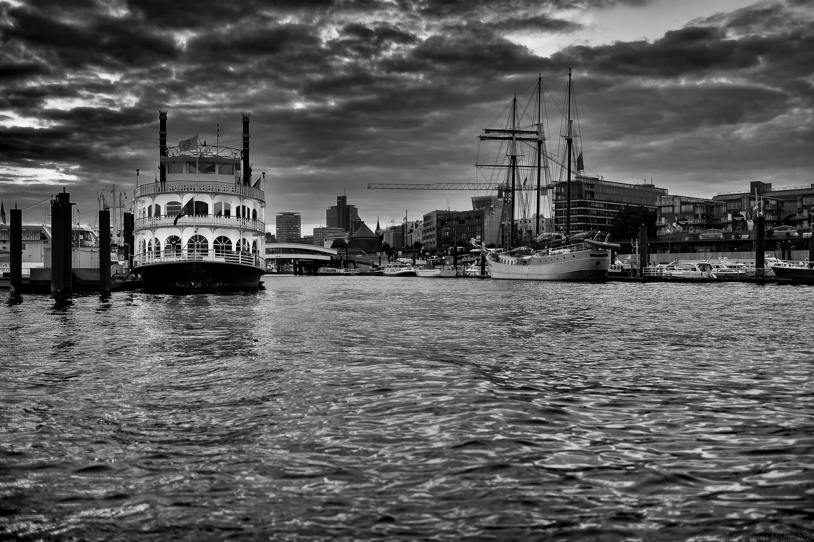 Hamburg Hafen - Ein Abend im August