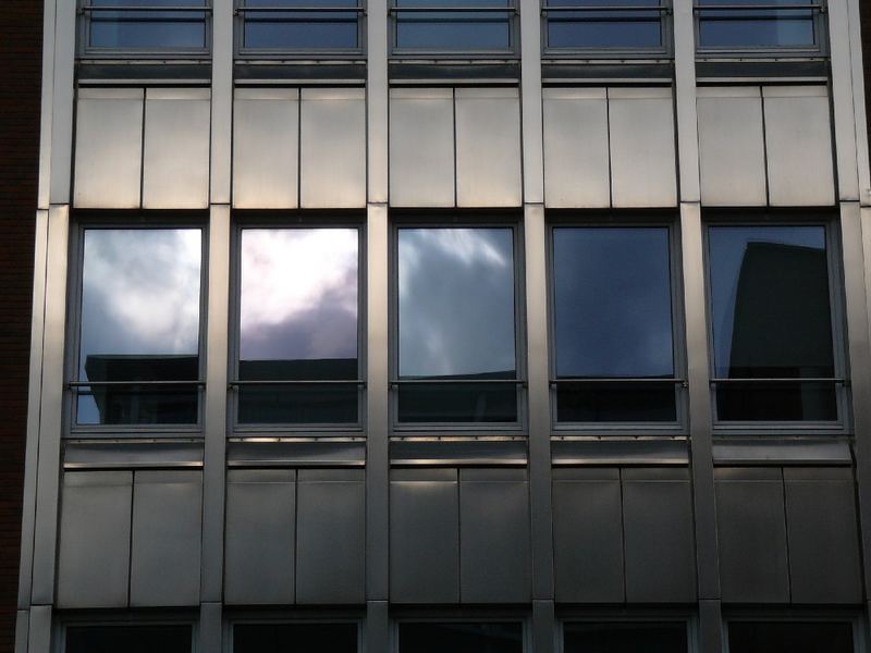 Hamburg Hafen Fenster Reflexion Foto &amp; Bild architektur