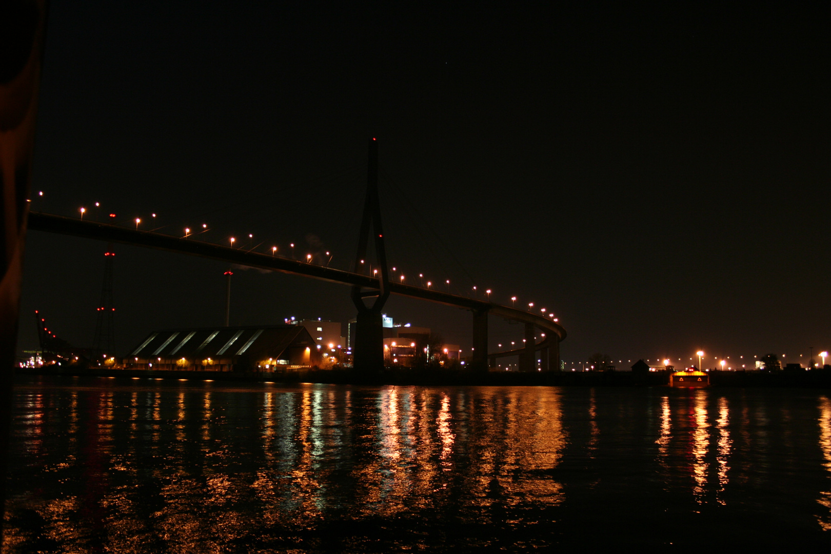 Hamburg Hafen Köhlbrandbrücke