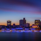 Hamburg Hafen Lichter - Blue Port 2014